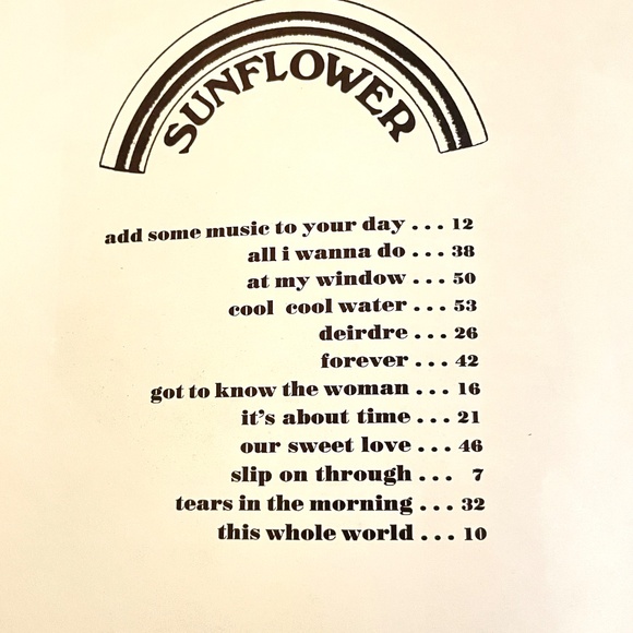 The Beach Boys Songbook Vintage from Surfs Up & Sunflower Collectible - Picture 5 of 12